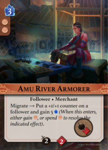 Amu River Armorer with Bonus Counter