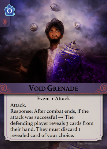 Card Void Grenade
